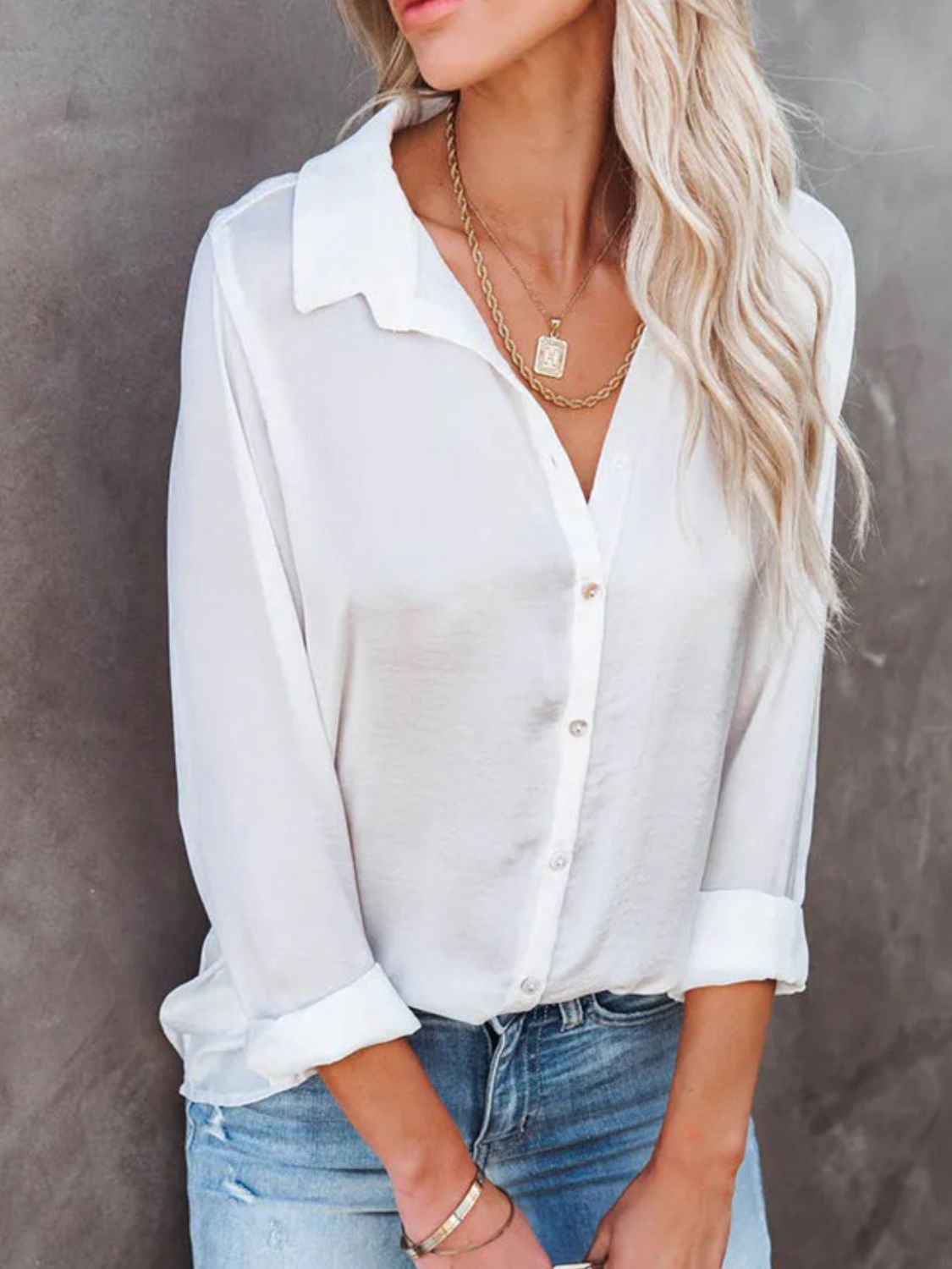 Button Down Long Sleeve Shirt