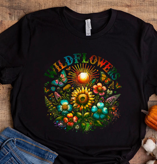 Wildflowers T-Shirt or Sweatshirt