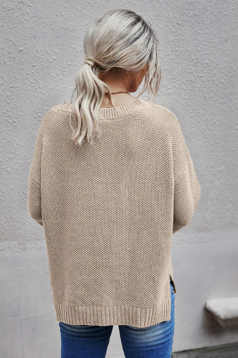 Knit Button Sweater