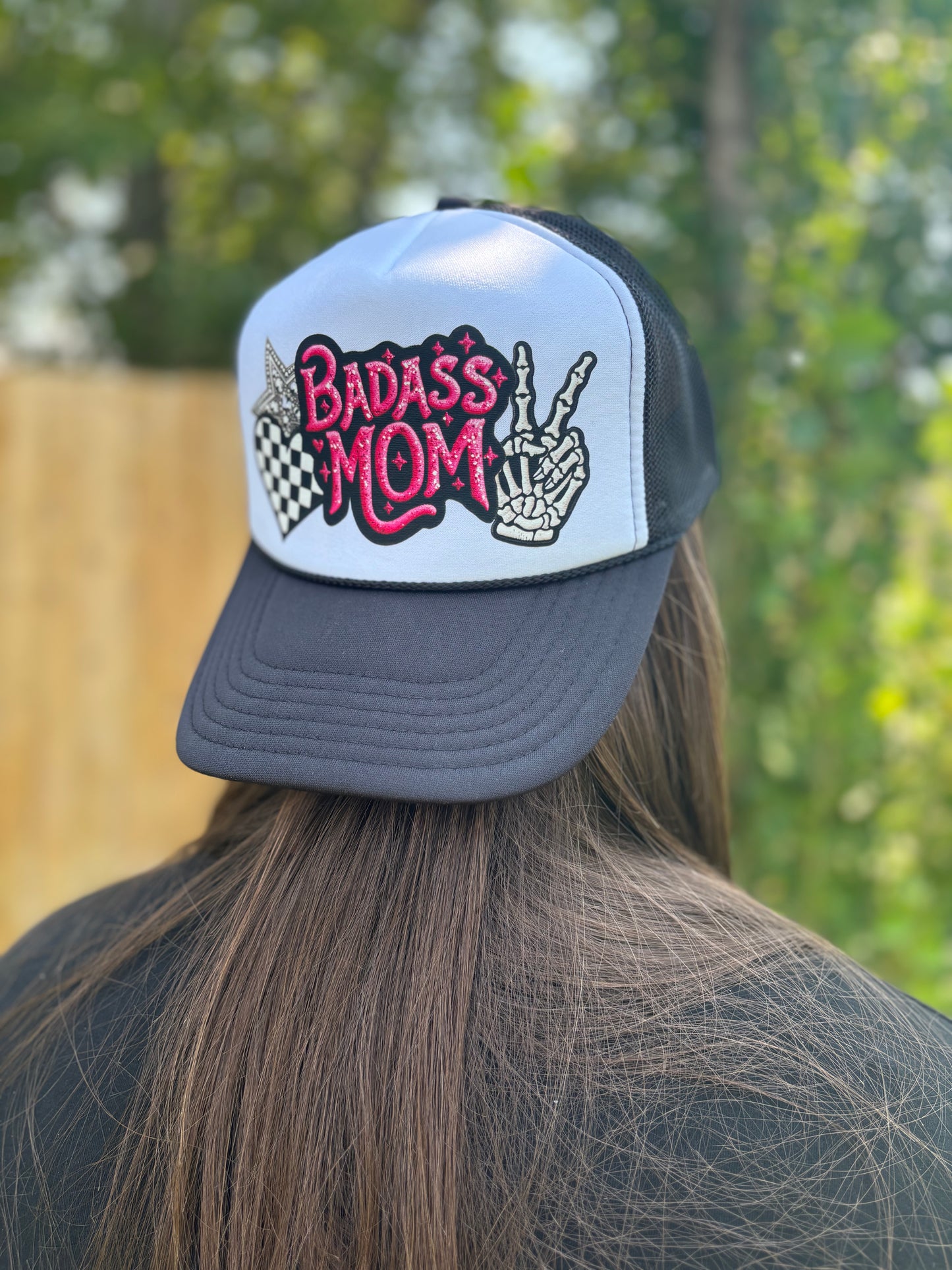 Bad Ass Mom Trucker Hat