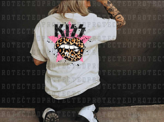 Kiss Leopard T-Shirt or Sweatshirt