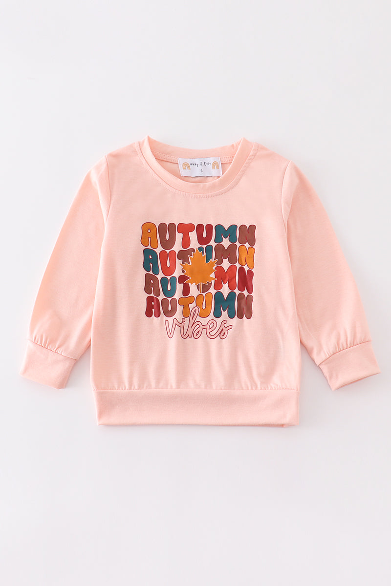 Autumn Vibes Girl's Top