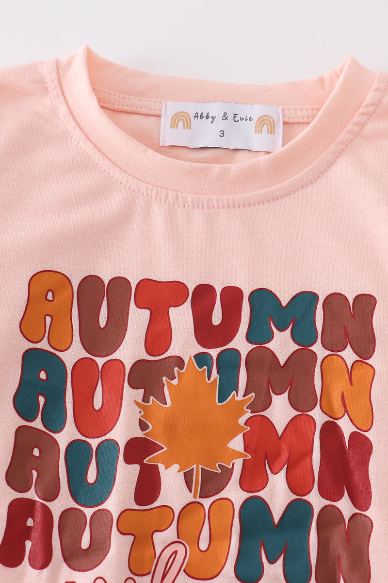 Autumn Vibes Girl's Top