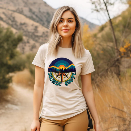 Scenic Route Graphic T-Shirt