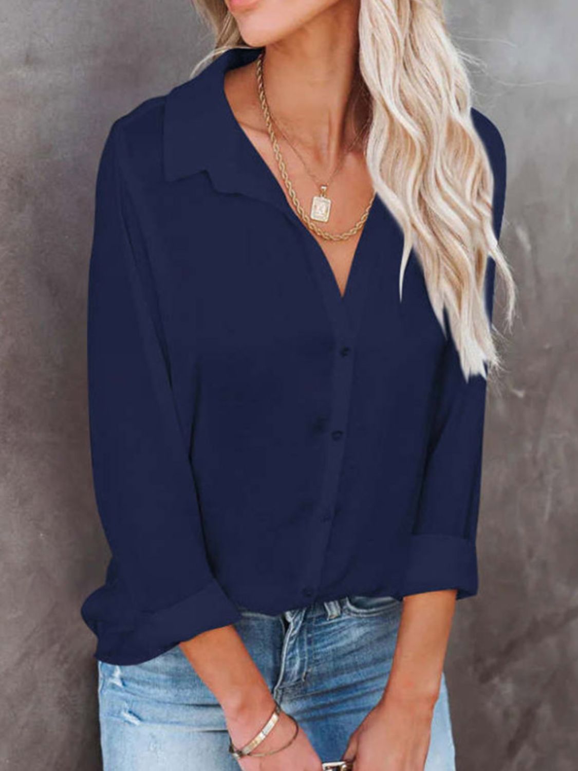 Button Down Long Sleeve Shirt