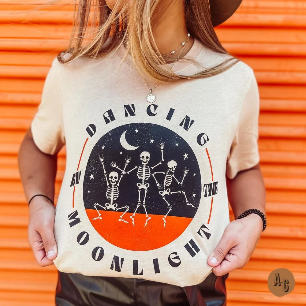 Dancing In the Moonlight Casual Graphic Tee