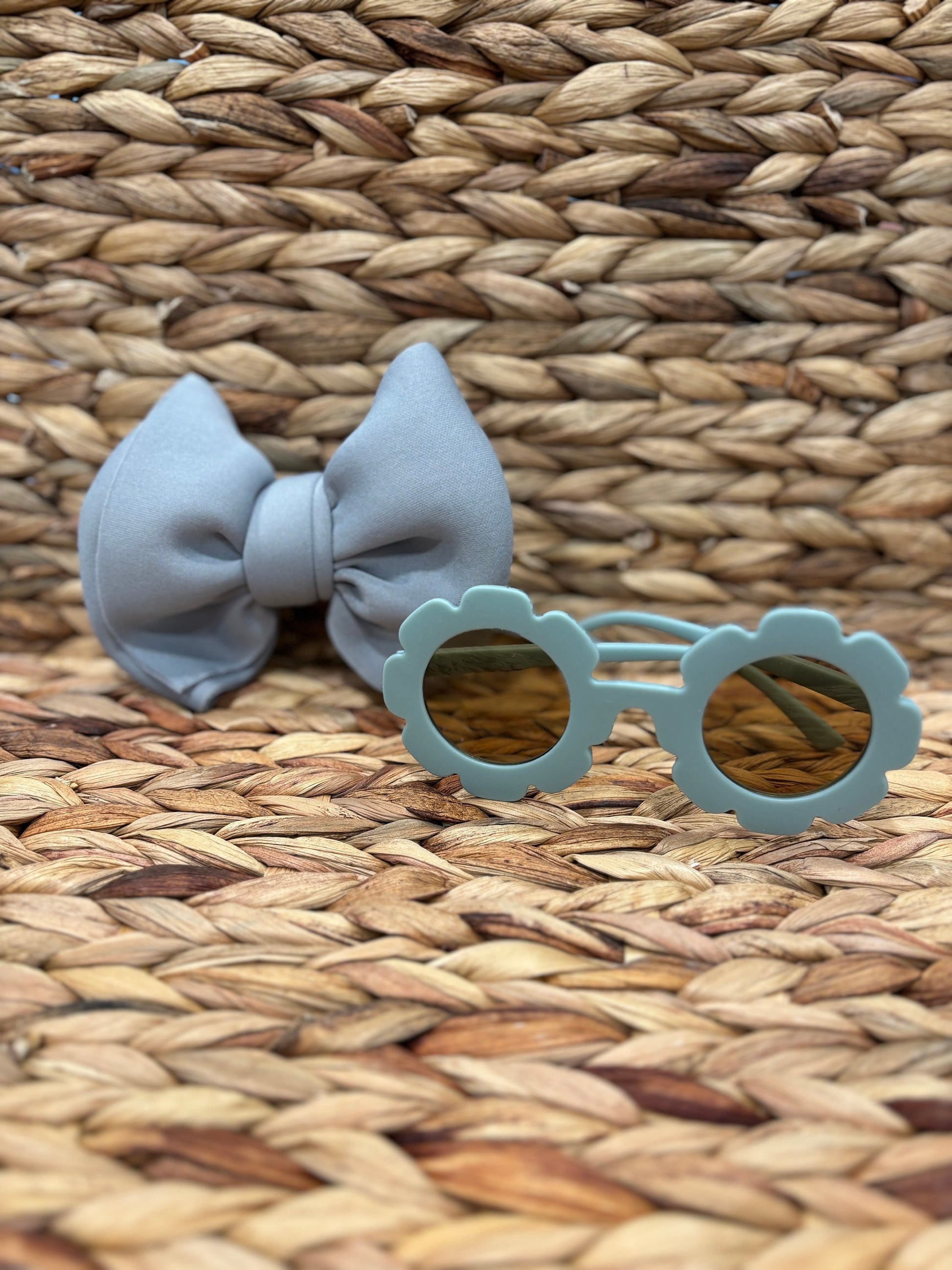 Girls sunglasses and matching bow headband, toddler girl sunglasses, toddler sunglasses and bow set