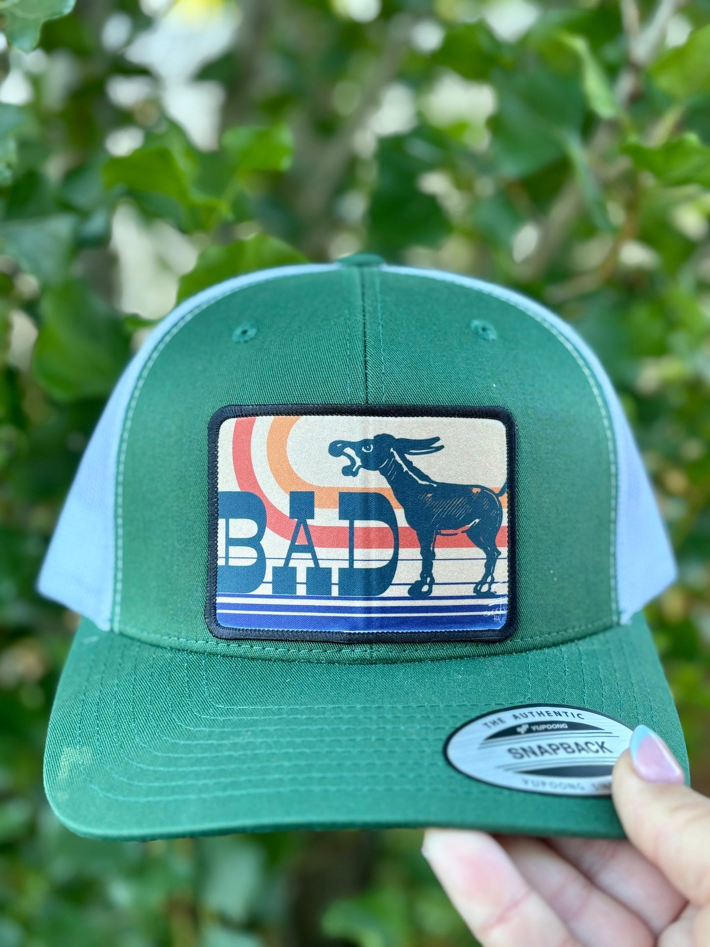 Bad Ass Trucker Hat, SnapBack Trucker Hat, Hat Patches, Sassy Trucker Hat, Funny Trucker Hat