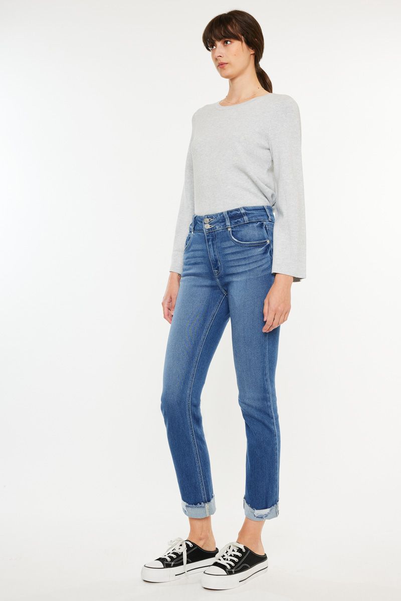 Kancan  Slim Straight Jeans