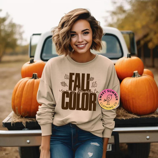 Fall is My Favorite Graphic Tee or Crewneck