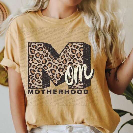 Leopard Mom Graphic T-Shirt or Crewneck